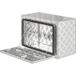 Boîte à outils de camion en aluminium 76 L - Coffre de rangement avec serrure et clés, 60,9 x 35,5 x 40,6 cm