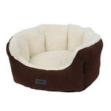 Nobby 61742 comfortbed ovaal KAMBA bruin; L x B x H: 65 x 57 x 22 cm