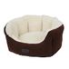 Nobby 61742 comfortbed ovaal KAMBA bruin; L x B x H: 65 x 57 x 22 cm