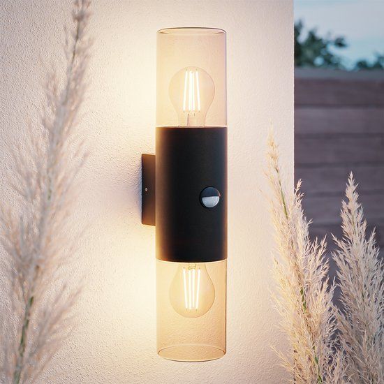 HOFTRONIC Blaze LED Wandlamp Smokey Glas