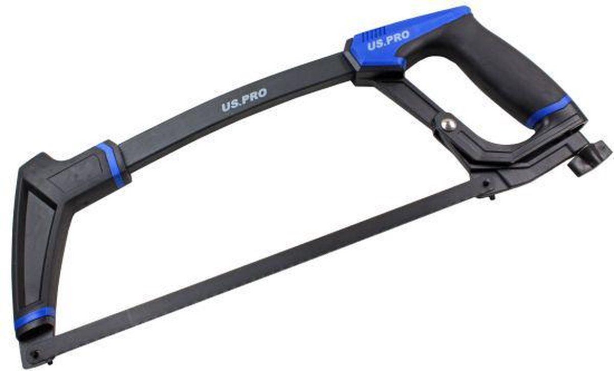 US.PRO tools by Bergen Professionele ijzerzaag / beugelzaag 300 mm met snel wisselsysteem