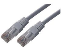 2ck 20m Cat.5e UTP Netwerkkabel Grijs
