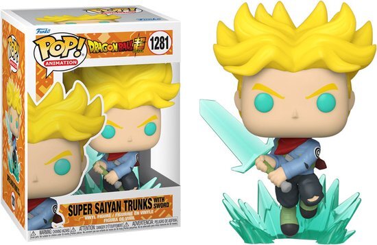 Funko Super Saiyan Trunks with Sword Pop! - Dragon Ball Super - Funko