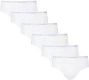 Sloggi 6-pak Basic Midi heren slips - Wit / L