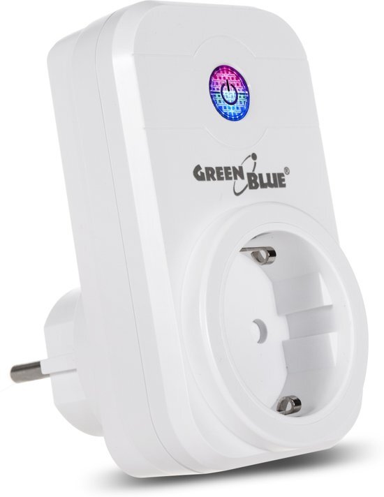 - WiFi Smart plug stopcontact GreenBlue GB155G