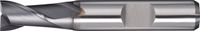 TECWERK Bohrgroeffrees DIN 327D TypeN D.8mm HSS-Co8 TiCN Weldon Z.2 kort