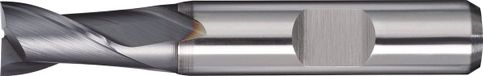 TECWERK Bohrgroeffrees DIN 327D TypeN D.8mm HSS-Co8 TiCN Weldon Z.2 kort