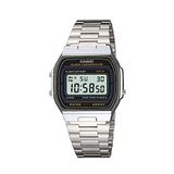 Casio Horloge A164WA-1VES, Zilver, één maat