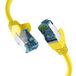 EFB-Elektronik CAT. 7 netwerkkabel tot 10 Gbit - 25m LAN-kabel ethernetkabel patchkabel met jack-/knikbescherming - RJ45-aansluiting, S/FTP PIMF afscherming - geel