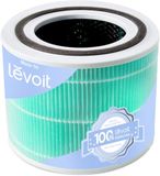 LEVOIT Core 300 en Core 300S Toxine vervangingsfilter tegen 99,97% van de luchtvervuiling, rookgas, HEPA-filter, zeer efficiënte actieve koolfilter en voorfilter, voor rokers met een allergie