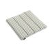 HAY Terrazza Gris rayure audacieuse, 40x40 cm Coussin d'assise