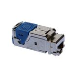 Legrand LCS³ 413183 - Module d'insertion - connecteur, certifié PoE++ - montage panneau de brassage - CAT 6 - STP - RJ-45 - RAL 7035 (lot de 4)