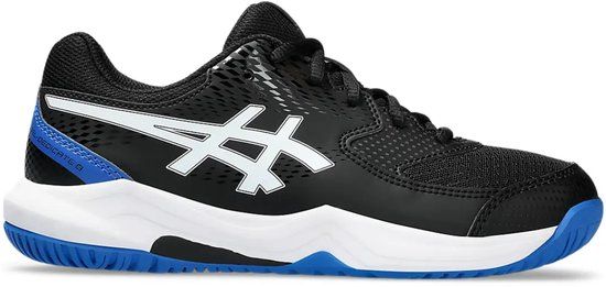 Asics Gel-Dedicate 8 (GS) Sportschoenen Unisex - Maat 36 - Zwart/Wit/Blauw