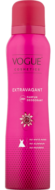 Vogue Cosmetics Extravagant Parfum Deodorant