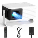 Mini Yoton Mini Draagbare Projector - Full HD 1080P, Compatibel met Mobiel, Telefoons, PC, PS5, Xbox, USB, HDMI, SD, AV