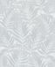 Noordwand Habitat Behang met bladeren print - Wit, Metallic