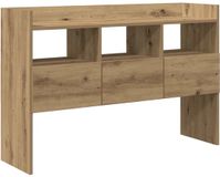 vidaXL Dressoir - 105x30x70 cm - Bewerkt Hout - Artisanaal Eikenkleurig
