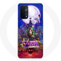 Maniacase Case voor Oppo A54 5G De legende van het masker van Majora Zelda Videogames
