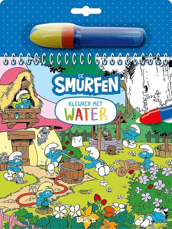 - Ballon Media N.v. Kleuren Met Water 0 - Kleuren Met Water - De Smurfen