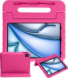 BTH Apple iPad Air (2024/2025/2026) 13 inch Kinderhoes Shockproof Bumper Kidsproof Case Tablethoes Roze