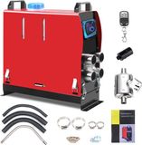 Anbull Dieselverwarming 8 kW, 12 V, Luchtverwarming met Afstandsbediening en LCD Monitor