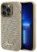 Guess Disco Metal Script - Hardcase - iPhone 14 Pro Max - Gouden Behuizing