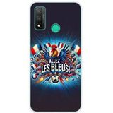 Huawei P Smart 2020 Allez les bleus bedrukt siliconen hoesje
