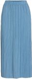 VILA Middellange rok VIPLISA Plooien Blue Shadow XXL