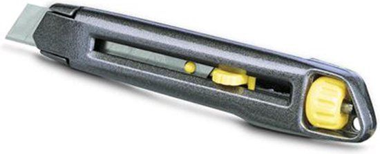 Stanley Afbreekmes Interlock 18mm - Zwart