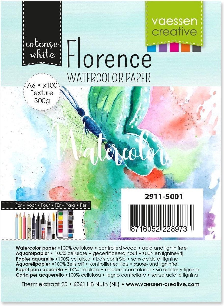 Vaessen Creative Florence Aquarelpapier