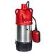 Einhell GC-DW 900 N - Pompe submersible - 900W - 6000 m³/h - 7m de profondeur - boîtier en acier inoxydable