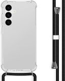 iMoshion Hoesje Samsung Galaxy S24 Plus - Backcover met koord - Zwart