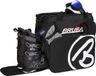 BRUBAKER Super Champion skischoentas, helmtas, skischoenrugzak, rood, zwart