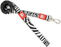 Max & Molly Short Hondenriem - Zebra - XS