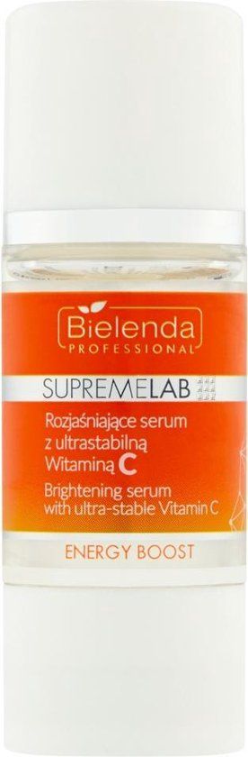 Bielenda Professional - SupremeLab Energy Boost rozjaśniające serum z ultrastabilną witaminą C 15ml