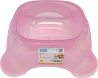 Nobleza Honden voerbak - Drinkbak hond - Kunststof hondenvoerbak - Anti slip - Maat M - Inhoud 500 ml - Roze