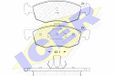 Icer Brakes 181508 Remvoeringset, schijfrem - (4-delig)