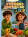 Livre d'activités avec des légumes pour enfants