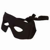 Faram Party Faram Oogmasker - zwart - volwassenen - boevenmasker - verkleedaccessoires