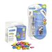Rapesco 1299A Supaclip 40 Set, Klemaanbrenger met 175 Klemmen | 25 Roestvaststalen Klemmen en 150 in Diverse Kleuren