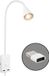 Briloner Justra Leeslamp - 2175016 - Zwenkbaar - 2 USB poorten - Stekkerbediening - Wit