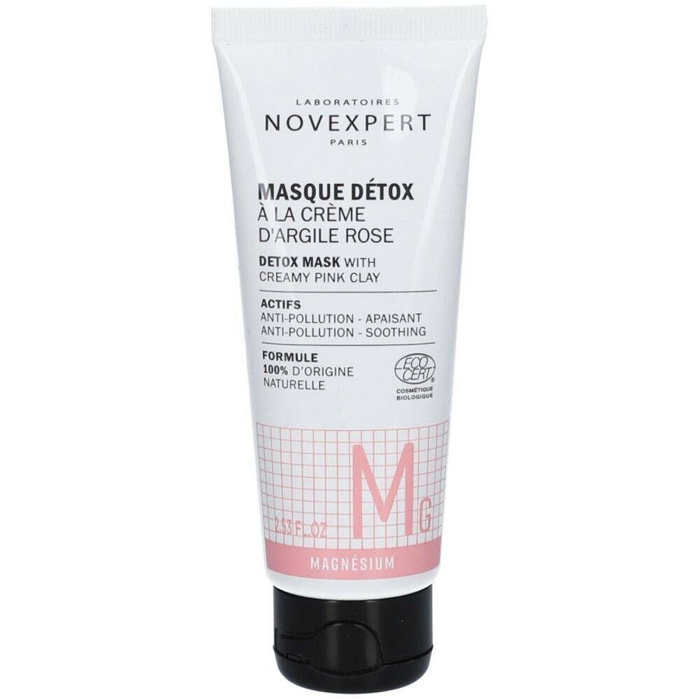 Novexpert Detox Mask with Creamy Pink Clay - 75 ml