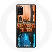 Maniacase Hoesje voor Samsung Galaxy S20 Stranger Things Friends Cover