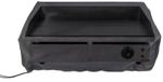 Housse de protection - Étanche et résistant aux UV - Tissu Oxford 420D - Pour plancha et grill à gaz - Noir - 56x50x20 cm