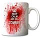 Kalm bewaren en doden zombies - keramische mok