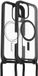 OtterBox React Necklace Hoesje Geschikt voor Apple iPhone 16 | Compatibel met MagSafe | Back Cover met Koord | Clear Zwart