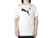 Puma ESS Cat Logo Tee B, taille S Garçon couleur Blanc