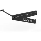 Fit & Rack Wand gemonteerde pull-up stang verlenging
