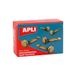 Apli 12283 – doos met 100 Parisiennes connectoren, verguld, 12 mm