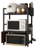 Merkloos Solidchoice Uittrekbare Magnetronstandaard met 3 Niveaus en Accessoires